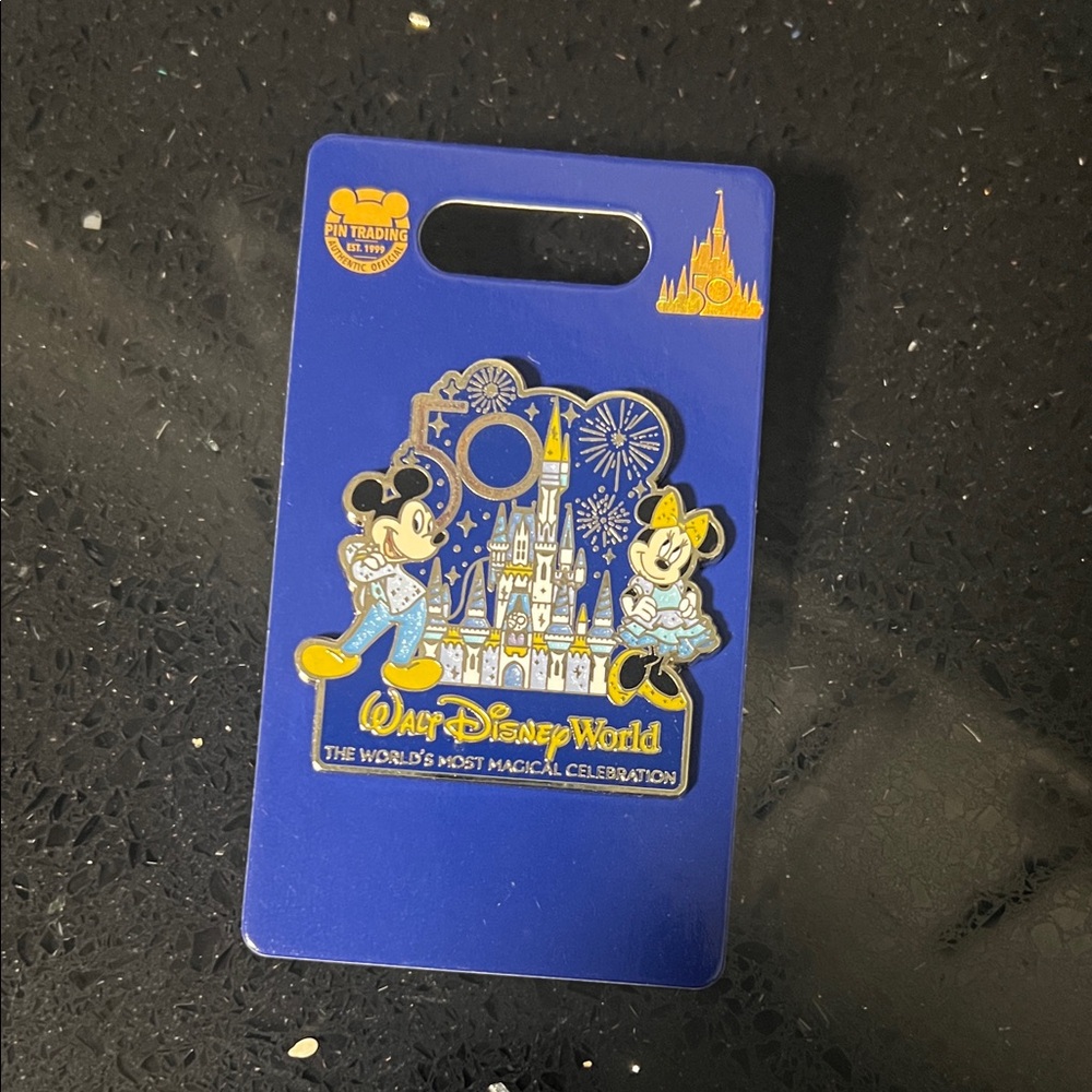 Disney World  50th Celebration Pin